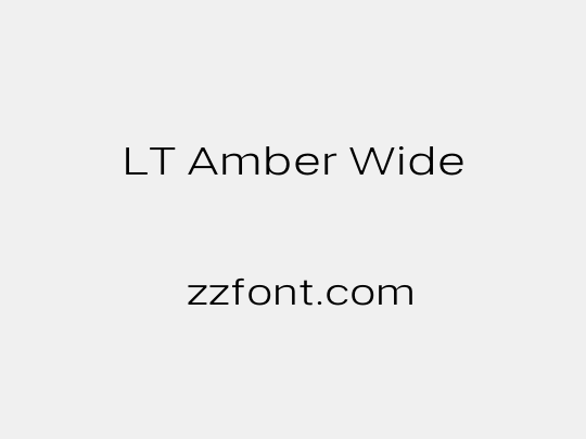 LT Amber Wide