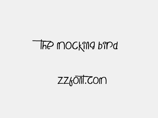 The Mocking Bird