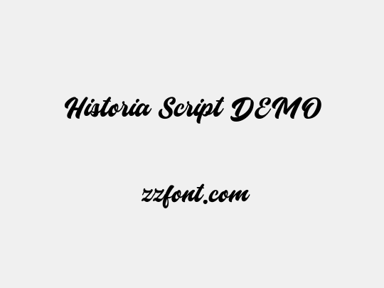 Historia Script DEMO