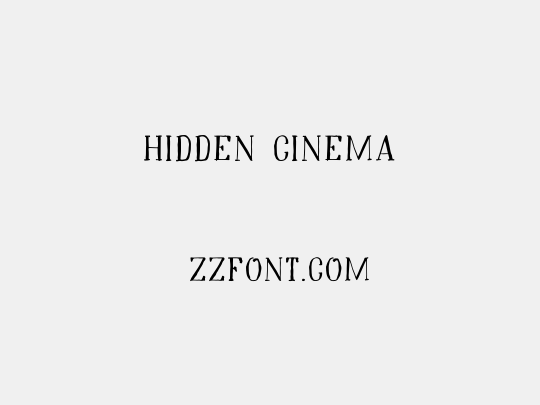 Hidden Cinema