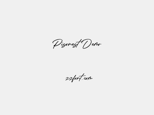 Pisonest Demo
