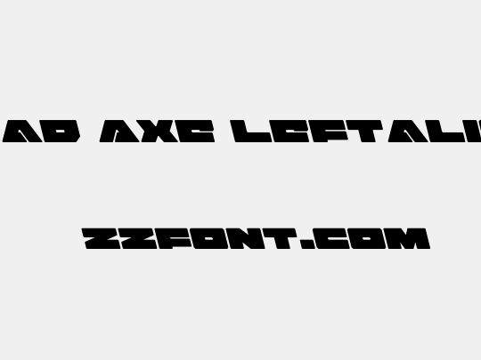 Bad Axe Leftalic
