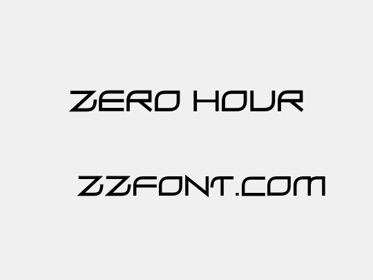 Zero Hour