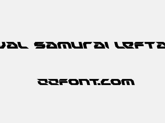 Royal Samurai Leftalic