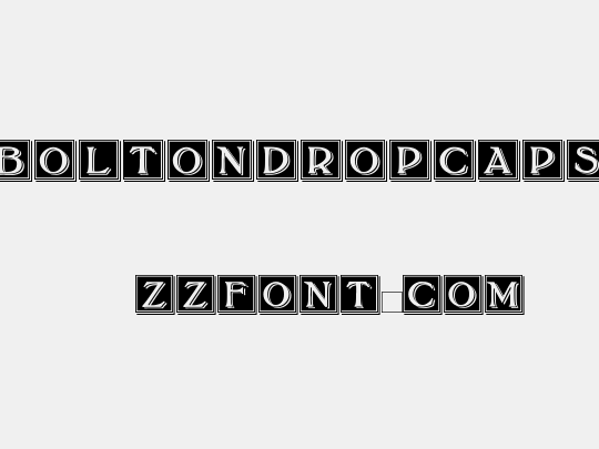 BoltonDropCaps