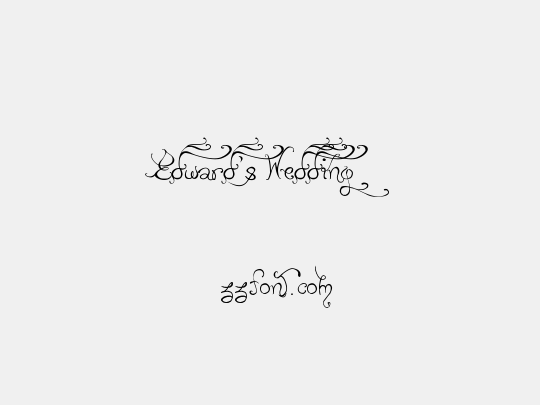 Edward's Wedding
