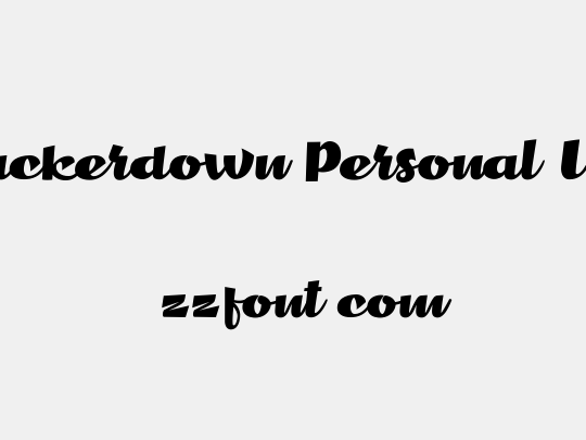 Crackerdown Personal Use