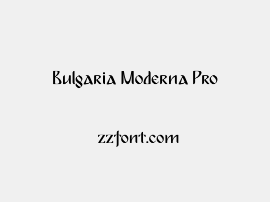 Bulgaria Moderna Pro