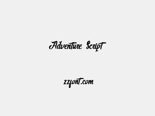 Adventure Script