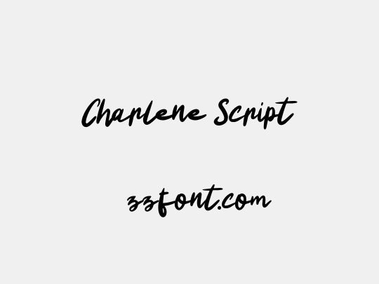 Charlene Script