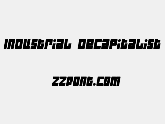 Industrial Decapitalist