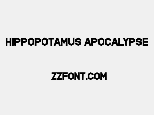 Hippopotamus Apocalypse