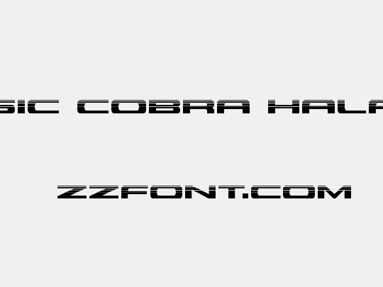 Classic Cobra Halftone