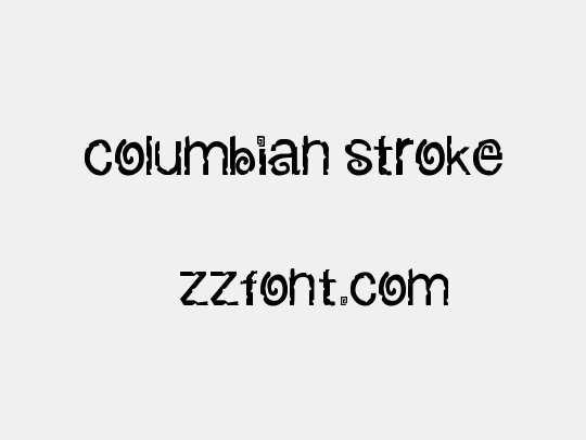 columbian stroke
