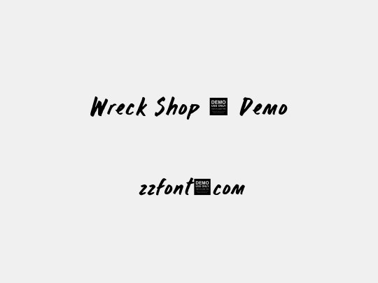 Wreck Shop - Demo