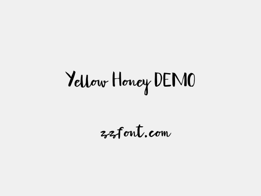 Yellow Honey DEMO
