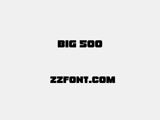 Big 500