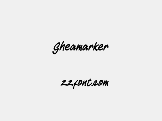 Gheamarker
