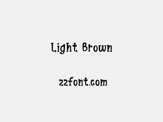 Light Brown