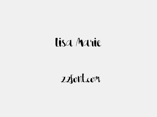 Lisa Marie