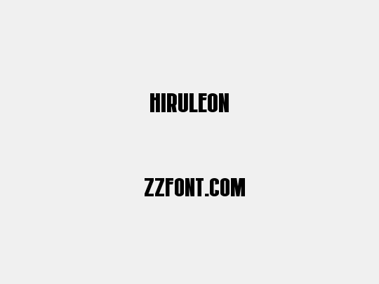 Hiruleon