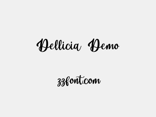Dellicia Demo