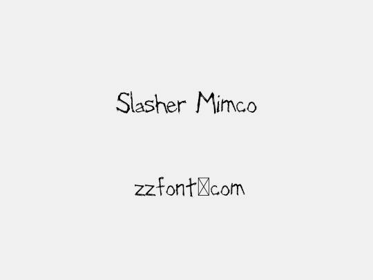 Slasher Mimco