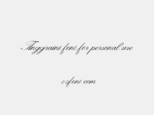 Anggraini font for personal use