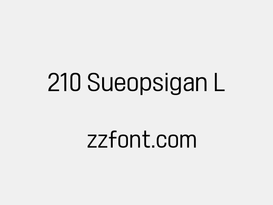 210 Sueopsigan L