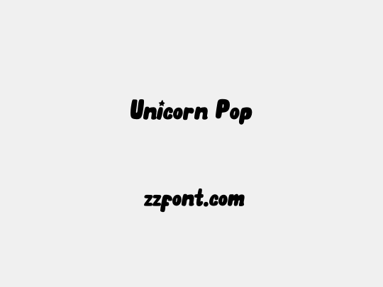 Unicorn Pop