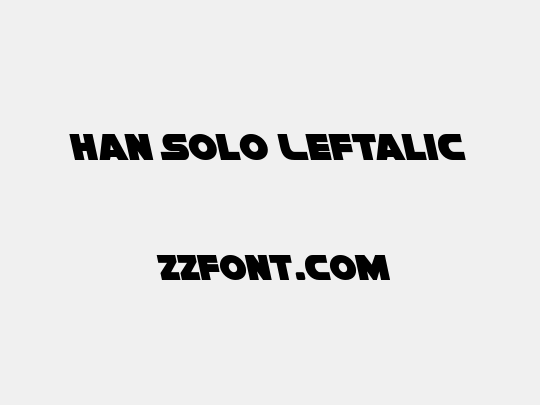 Han Solo Leftalic