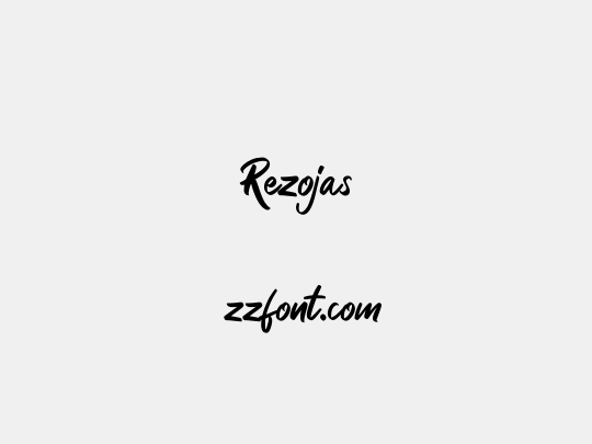 Rezojas