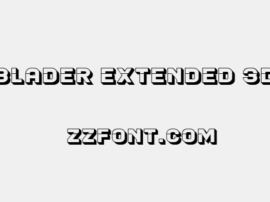 Blader Extended 3D
