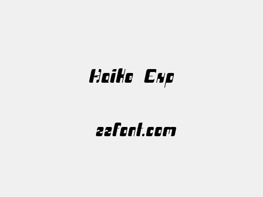 Haike  Exp