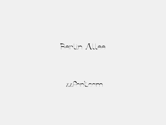 Berlin Allee