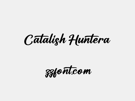 Catalish Huntera