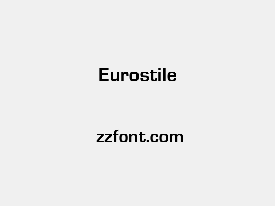 Eurostile