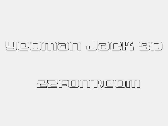 Yeoman Jack 3D