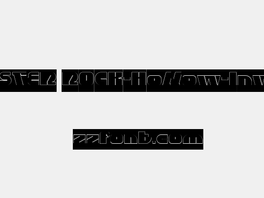 MONSTER ROCK-Hollow-Inverse