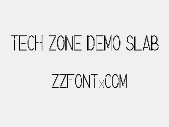 Tech Zone Demo Slab