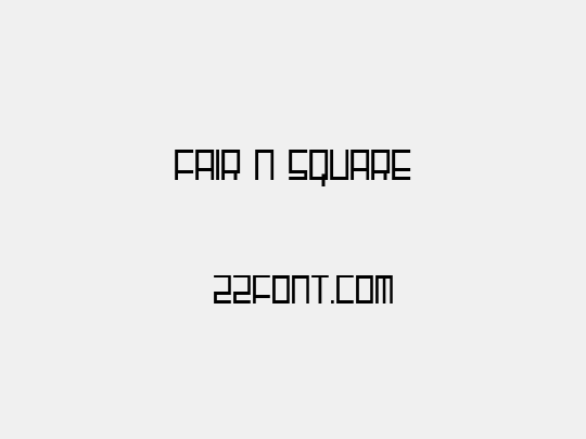 Fair N Square