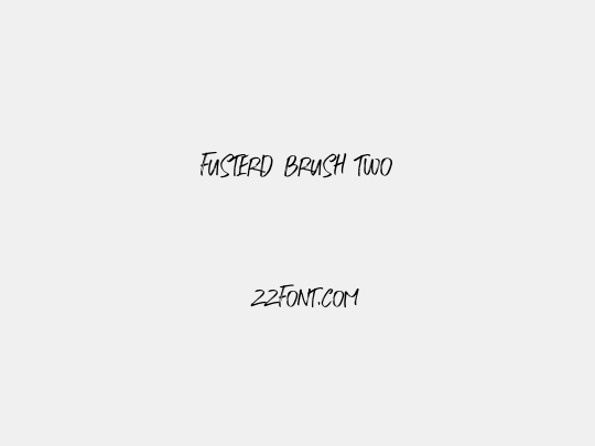 Fusterd Brush Two