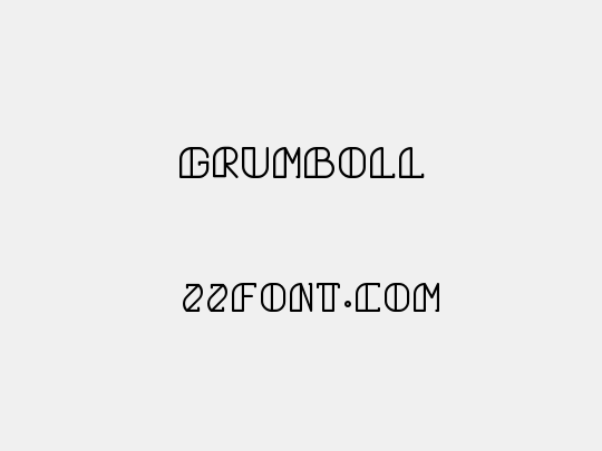 Grumboll