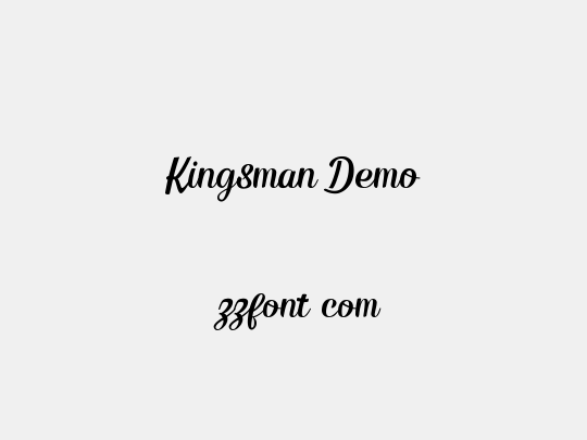 Kingsman Demo