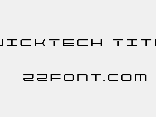 QuickTech Title