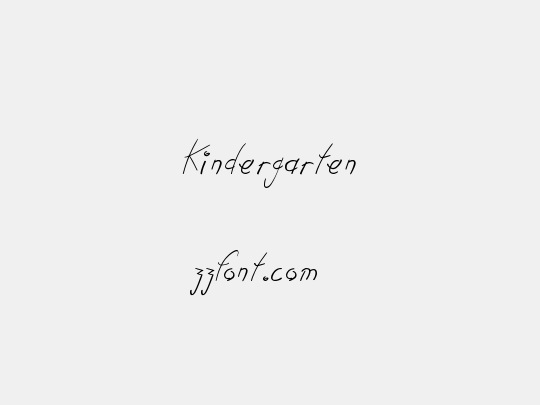 Kindergarten