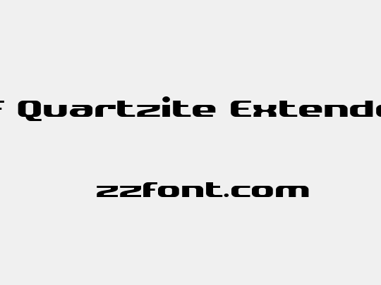 SF Quartzite Extended