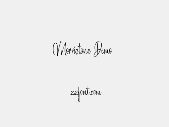 Morristone Demo