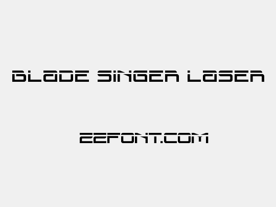 Blade Singer Laser