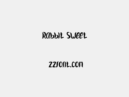 Rabbit Sweet
